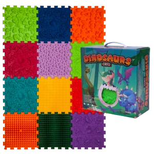 Masážní podložka Dinosaurus 12ks